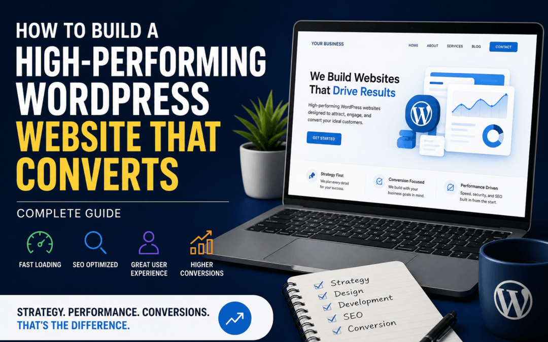 How to Build a High-Performing WordPress Website That Converts (Complete Guide)